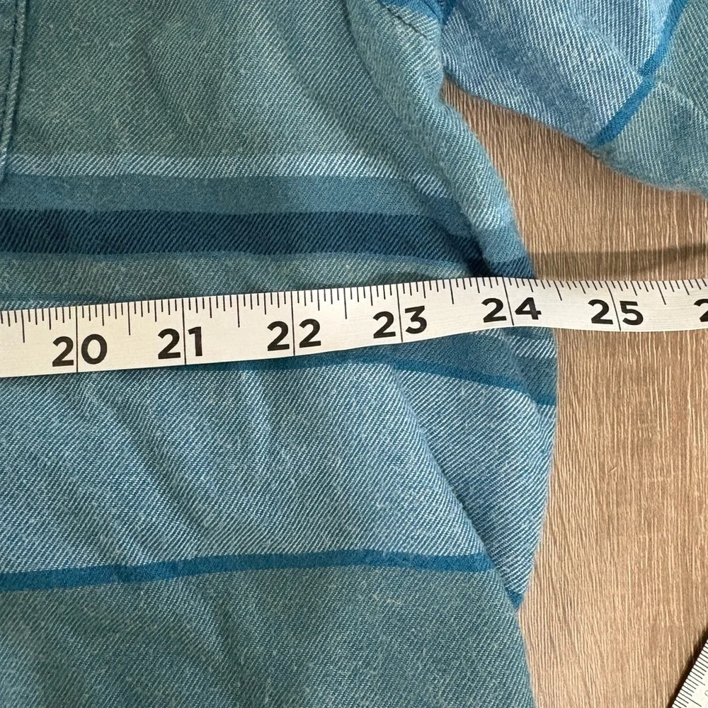 The North Face Multi-Stripe Button Down Shirt in Blue and Gray